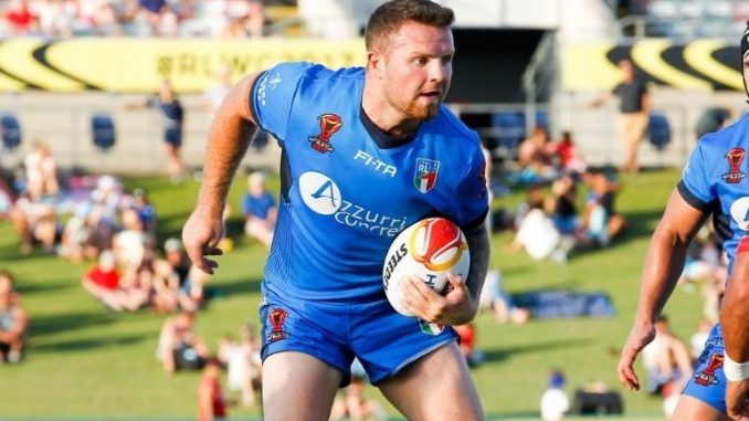 nathan brown italy rugby league