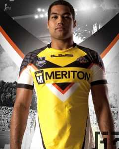 Wests Tigers Jersey 2012